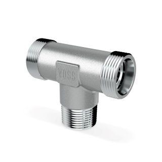 T-Einschraubverschraubungen, TE, OMD, metrisch, kegelig, Schwere-BR