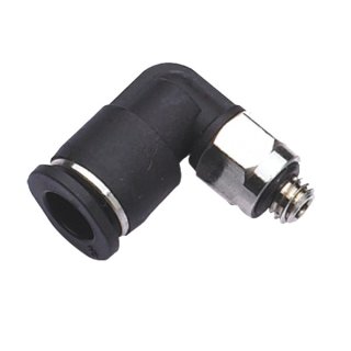 Push In Fitting,L-Steckverschraubungen,kurz,M5,SQSMLM,Mini