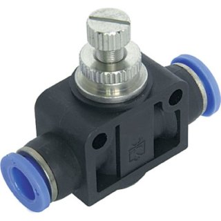 Push In Fitting, Gerade Drosselrückschlagventile, SQSDRV