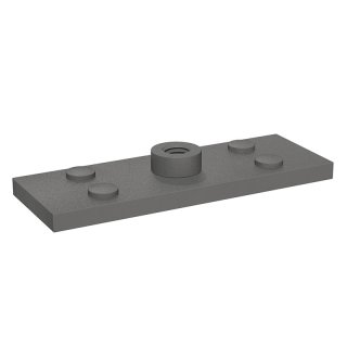 Anschweißplatte, SP 1 D M W2, Doppel-BR, BG 1