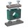 Komplettschelle, SPAL60603PPDPALAS, Schwere-BR, gerippt,AS kurz,PP, 60,3 mm,BG 6