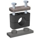 Komplettschelle, SPAL3018PADPALAS, Schwere-BR, gerippt,...