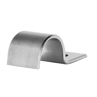 Befestigungsschelle, BSS Typ 530, 10 x 25 x 3 mm, 1 Leitung / 1 Bohrung