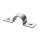 Befestigungsschelle, BSS Typ 531, 26 x 25 x 3 mm, 1 Leitung / 2 Bohrungen