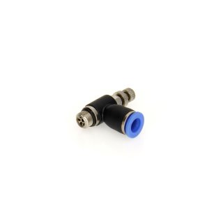 Winkel-Drosselrückschlagventil, GRLASQS188G, G 1/8 Zoll, 8 mm, PA, mit OR