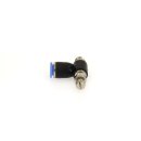 Winkel-Drosselrückschlagventil, GRLASQS188G, G 1/8 Zoll, 8 mm, PA, mit OR