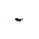 L-Steckverschraubung kurz, SQSMLM54, M5, 4 mm, Mini- Baureihe, mit O-Ring