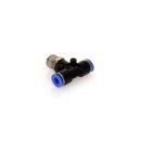 TE-Steckverschraubung, SQST146, R 1/4 Zoll, 6 mm