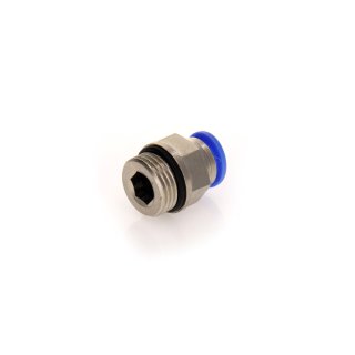 GE-Steckverschraubung mit Innen- Außensechskant, SQSG1212G, G 1/2 Zoll, 12 mm