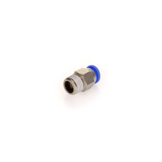 GE-Steckverschraubung mit Innen- und Außensechskant, SQSG148, R 1/4 Zoll, 8 mm