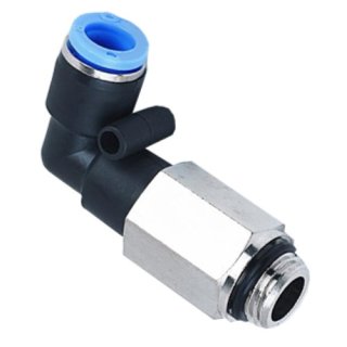 L-Steckverschraubung lang, SQSLL186G, G 1/8 Zoll, 6 mm, mit O-Ring
