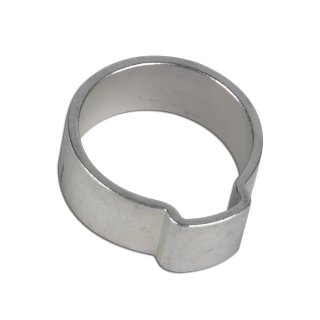 Schlauchklemme, 1-Ohr-Klemme VA, EOK, Spannbereich 12,5 mm - 14,5 mm