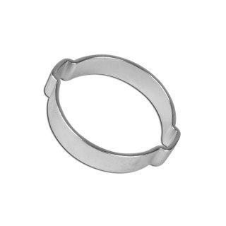 Schlauchklemme, 2-Ohr-Klemme, ZOK, Spannbereich 3,4 mm - 5 mm