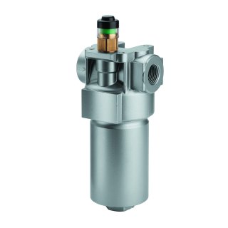 Druckfilter m. Bypass-Ventil D042-156, IG G 1/2 Zoll, 63 bar, QN 27 l/min.
