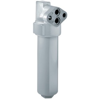 HD-Filter m. Bypass-Ventil HD064-158, Flansch 2x Ø 15 mm, 315 bar, QN 105 l/min.