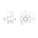 SAE Anschweiß-Gegenflansch metr., GFS 406 SRE 60,...