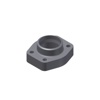 SAE Anschweiß-Gegenflansch metr., ND 40, GFS 116 STRE 114, 4 Zoll, 114 x 3,6 mm