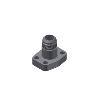 SAE AGflansch 24°, AFG405M/S38 10.9, 38S, 1 1/2 Zoll