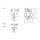 Blindstopfen, BL-6003FH-M, SAE BG 1 Zoll, inkl. metr. Schraubensatz und O-Ring