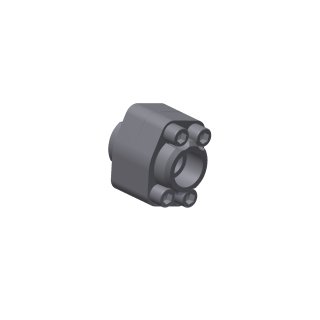 SAE Einschweiß-Flanschverbinder, DFS-406SM, 2 Zoll, 61 mm
