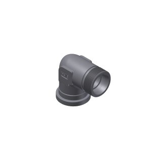 SAE-90° Flansch-Adapter 24°, WFG-6004/S38M, 38S, SAE 1 1/4 Zoll