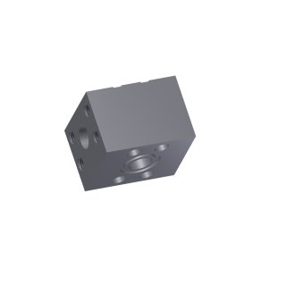 SAE T-Block, T-GD 605-605, 1 1/2 Zoll