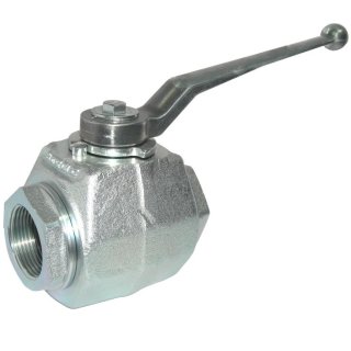Schmiedestahl-Kugelhahn, SKH-R114-32-34231-2ES-AV, G1 1/4 Zoll, DN32