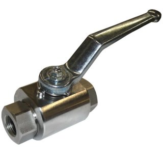 Edelstahl-Kugelhahn, RKH-12L-10-4425, 12L, DN10, 1.4571