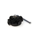 3-Wege-Kugelhahn mit T-Bohrung, 3KH-R12-13-21230-T-04-180-G, G 1/2 Zoll, DN13