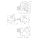 Hochdruck-Niederdruck-Ventil, VEPBEC53402A,CETOP5-NG10, 20 bar 100 bar,100 l/min