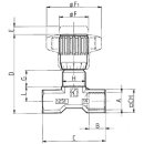 Drosselventil, FT 1251/2, IG G 3/8 Zoll, 210 bar