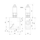 Druckminderventil, RP253802B, G 3/8 Zoll, 40 bar 130 bar,...