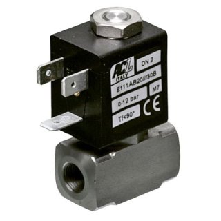 2/2-Wege Magnetventil-direktg., E111AV20/A/, G 1/8 Zoll, NW 2, 12 bar/10 bar