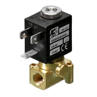 3/2-Wege-Magnetventil-direktg., E305AV15, G 1/8 Zoll, NW 1,2, 10 bar/10 bar