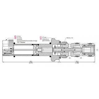 3/2-Wegesitzventil, EVH06-D5-24C-A-SE3/8 BSP, R 3/8 Zoll, 24 V