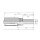 Pressnippel DN06 RS 8, Rohrstutzen blank
