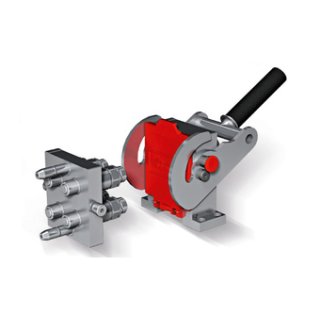 Multi-Kupplung flachdichtend Festhälfte, MK24-1-L1218,GW-zapfen Bohrungsform W