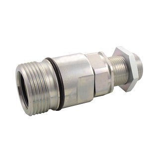 Schott-Schraub-Kupplungsmuffe , Schneidringanschluss, BG 3, 15L, Serie HS