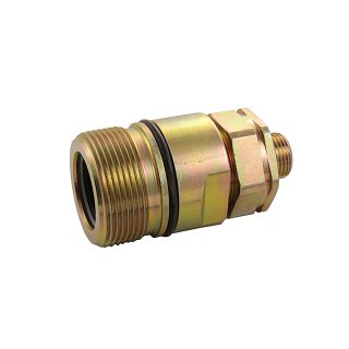 Schraub-Kupplungsmuffe , Schneidringanschluss, BG 4, 12L, Serie HS
