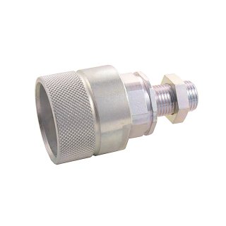 Schott-Schraub-Kupplungsstecker , Schneidringanschluss, BG 3, 12L, Serie HS