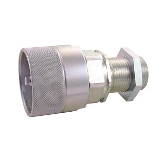 Schott-Schraub-Kupplungsstecker , Schneidringanschluss, BG 6, 28L, Serie HS