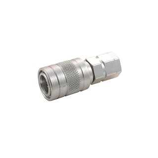 Steck-Kupplungsmuffe mit IG nach DIN 3852, BG 1, 1/4 Zoll, Serie HP