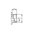 Steck-Kupplungsmuffe , Schneidringanschluss, BG 4, 15L, Serie HP
