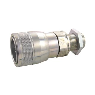 Schott-Steck-Kupplungsmuffe , Schneidringanschluss, BG 6, 28L, Serie HP