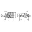 Schott-Steck-Kupplungsstecker , Schneidringanschluss, BG 3, 12S, Serie HP
