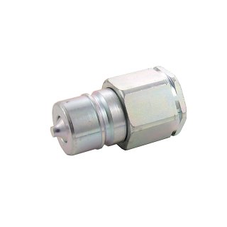 Steck-Kupplungsstecker mit IG nach DIN 3852, BG 4, 3/4 Zoll, Serie HP