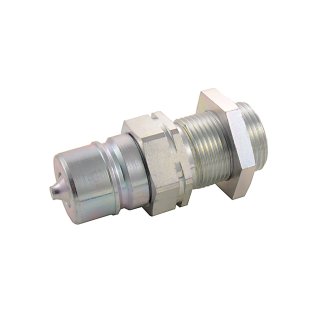 Schott-Steck-Kupplungsstecker , Schneidringanschluss, BG 4, 15L, Serie HP