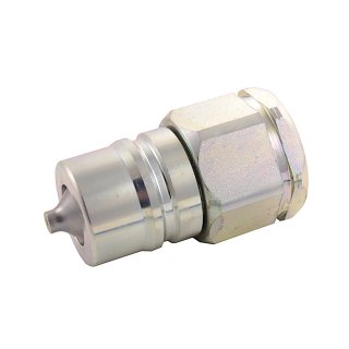 Steck-Kupplungsstecker mit IG nach DIN 3852, BG 6, 3/4 Zoll, Serie HP