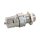 Schott-Steck-Kupplungsstecker , Schneidringanschluss, BG 6, 18L, Serie HP