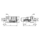Steck-Kupplungsmuffe flachdichtend , Schneidringanschluss, BG 3, 12L, Serie FH